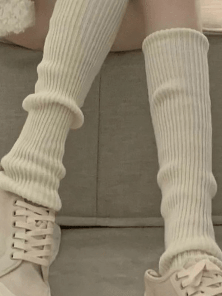 Cosy Warm Rib Knit Leg Warmer - HouseofHalley