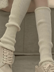 Cosy Warm Rib Knit Leg Warmer - HouseofHalley
