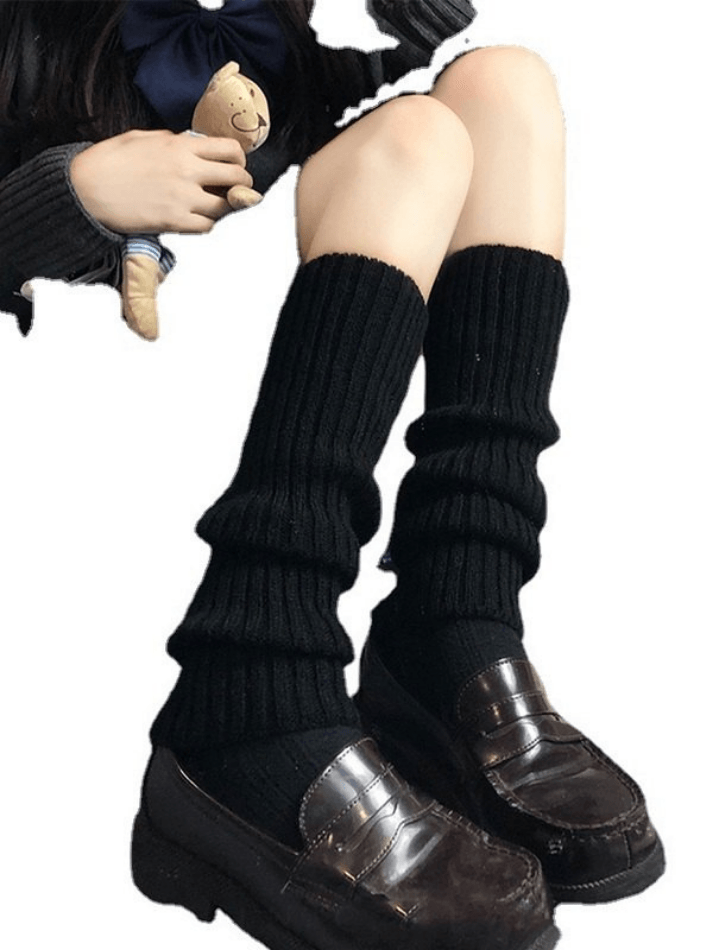 Cosy Warm Rib Knit Leg Warmer - HouseofHalley