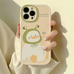 Cute Duck Phone Case For iPhone