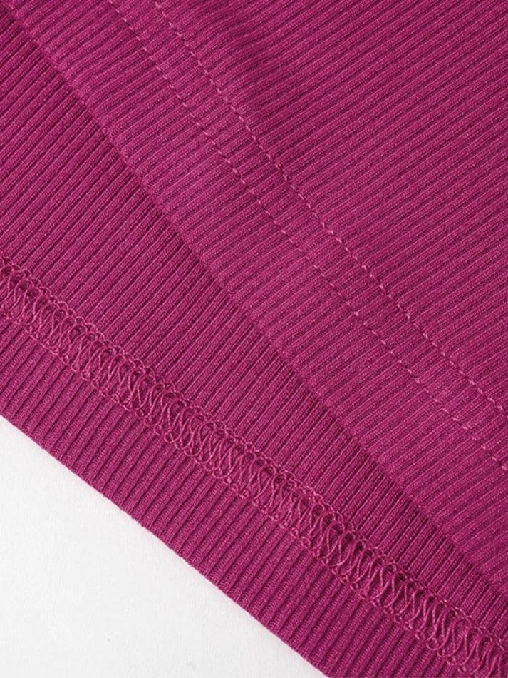 Solid Zip Up Hooded Cropped Long Sleeve Knit - HouseofHalley