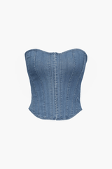 Denim Corset Top - HouseofHalley