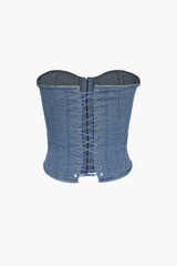 Denim Corset Top - HouseofHalley