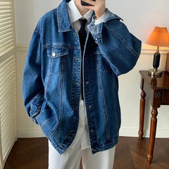 Denim Jeans Jacket With Multi-pockets