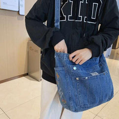 Denim Tote Bag