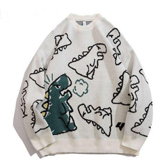Dinosaur Cartoon Sweater