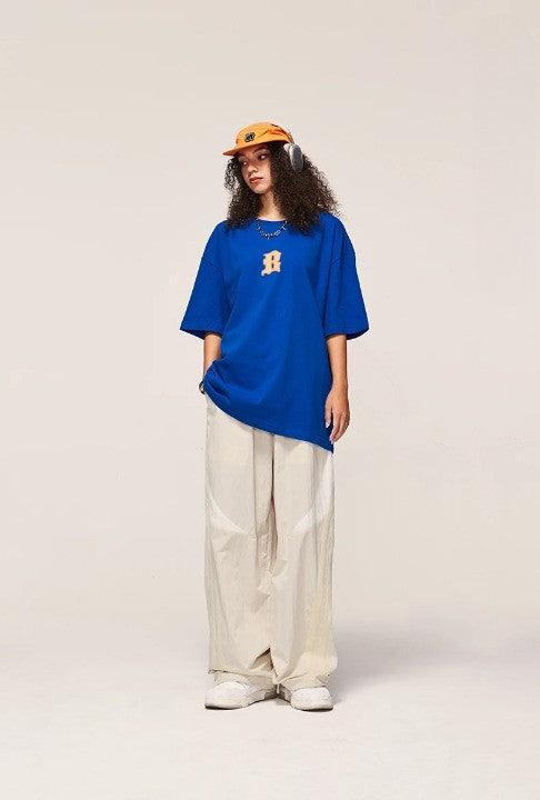 Elastic Waist Wide-leg Pant