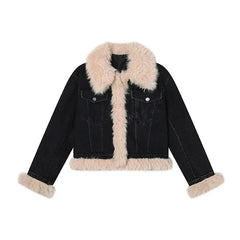 Fairycore Patched Denim Coat