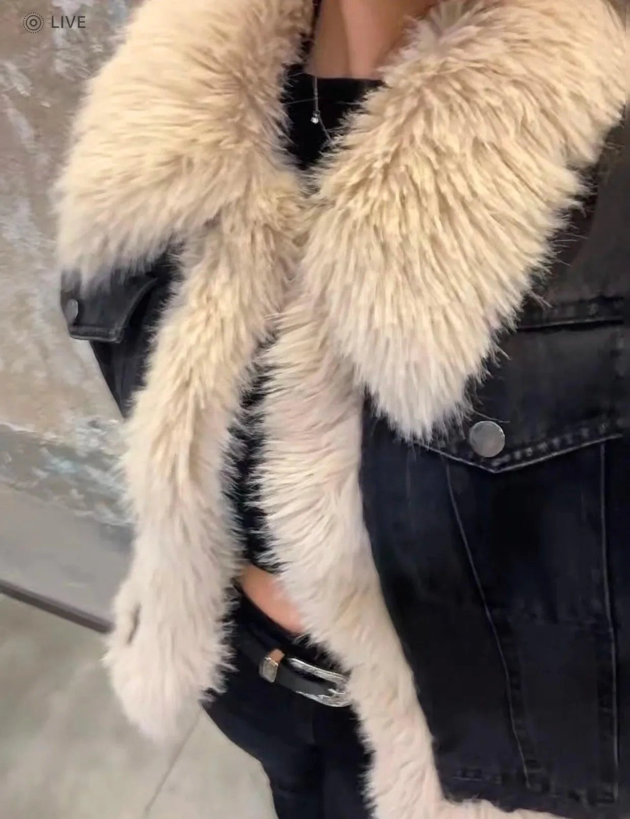 Fairycore Patched Denim Coat
