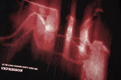 Falling Abstract Printed Oversize T-Shirt