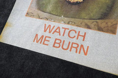 Flame Burning Eye Oversized T-Shirt