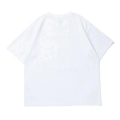 Funny Cartoon Print Cotton T-Shirt