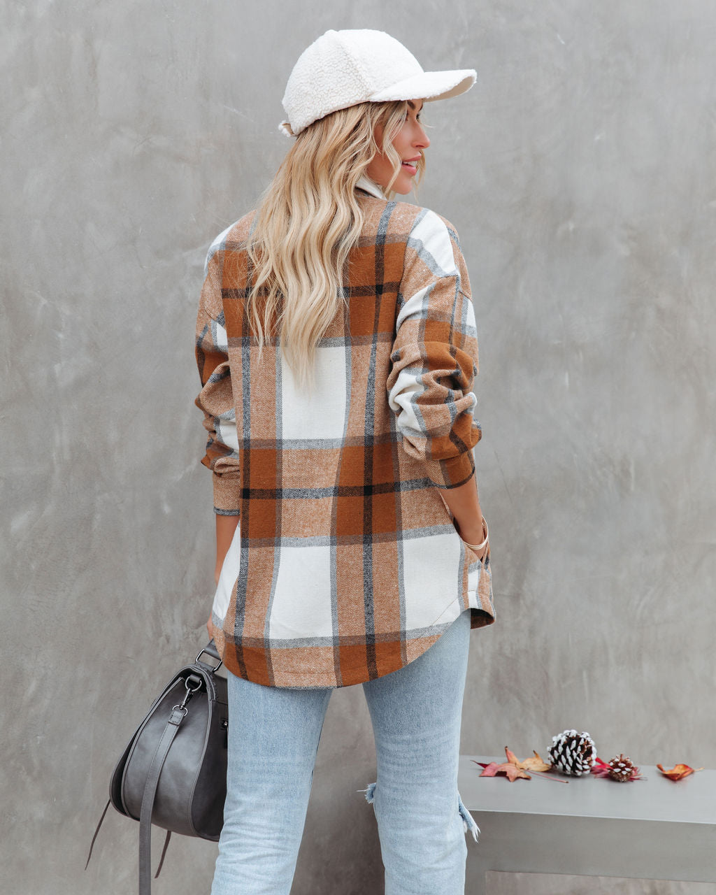 Garth Pocketed Plaid Shacket