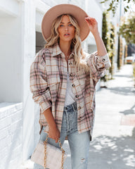 Gilroy Button Down Plaid Shacket