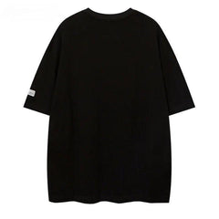 Gothic Letter Printed T-Shirt