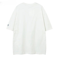 Gothic Letter Printed T-Shirt