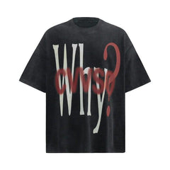 Graffiti Letter Printed T-Shirt
