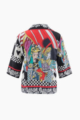 Graphic Print Shirt - HouseofHalley