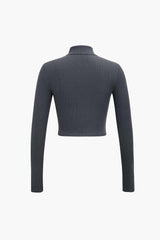 Half Zip Long Sleeve Top - HouseofHalley