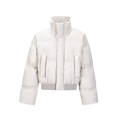 High-Neck Cotton Jacket
