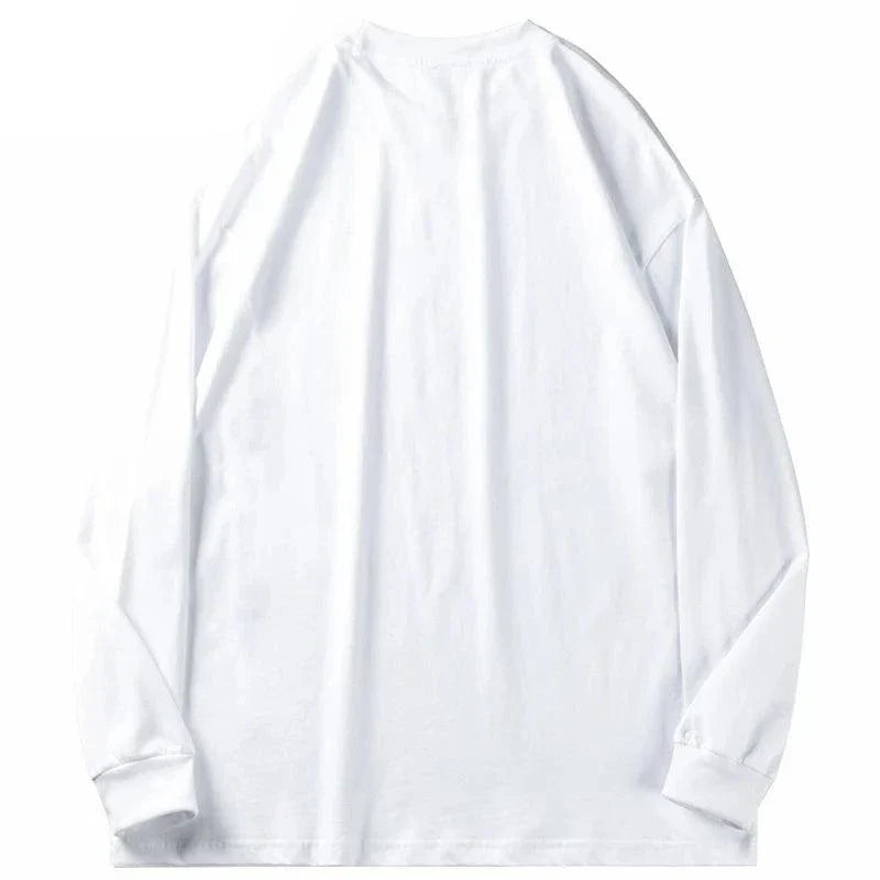 Anime Girl Letter Print Casual T-Shirt