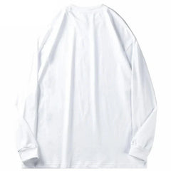 Anime Girl Letter Print Casual T-Shirt