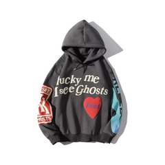 Lucky Me I See Ghosts Hoodie