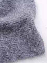 Women's Style Asymmetrical Knitted Sleeve Long Sleeve One Sleeve Sweater top