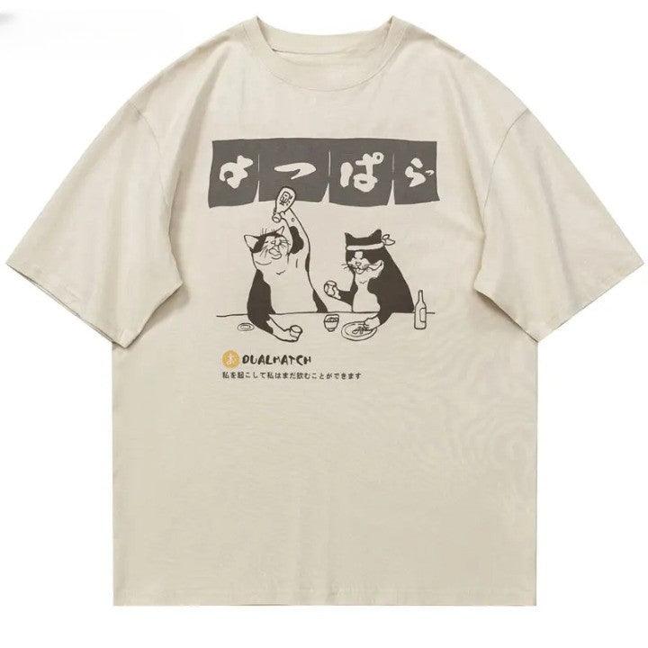 Japanese Ramen Cat T-Shirt