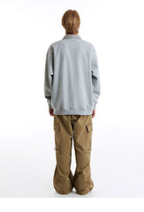 Polo Two Buttoned Fur Sweater