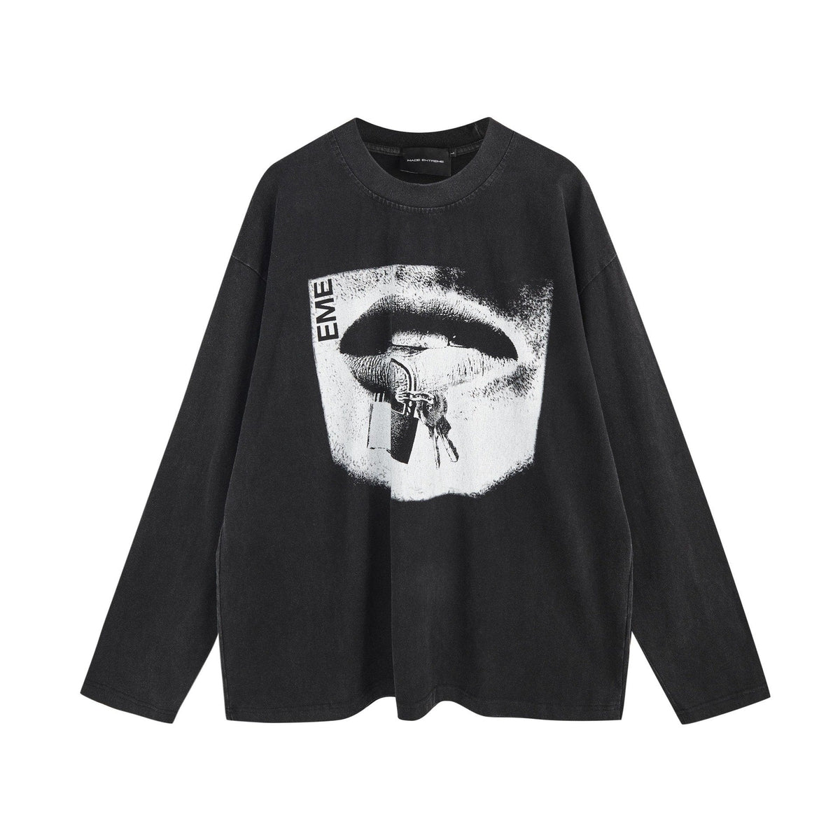 Key Lock Winter Streetwear T-Shirt