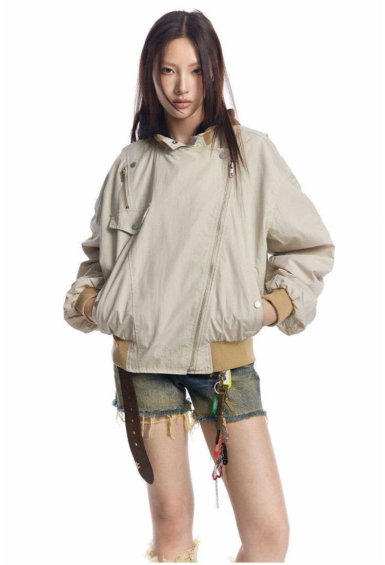 American Across Zipper Jacket