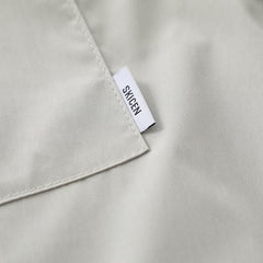 Plain Oversized Short Sleeve Shirt