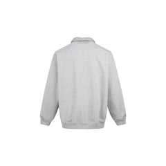 Retro Polo Buttoned Wool Sweater