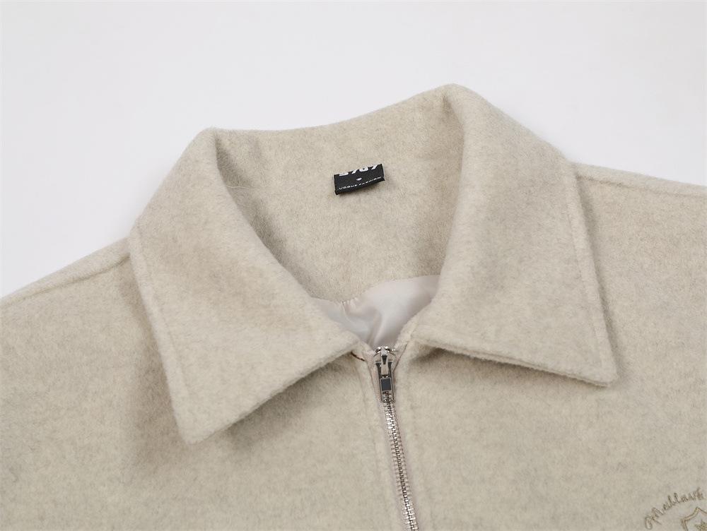 American Style Basic Woolen Jacket