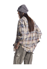 Vintage Woven Pinstripe Shacket