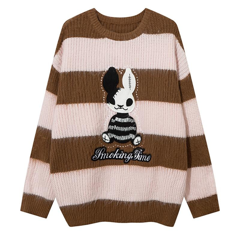Noir Bunny Loose Sweater