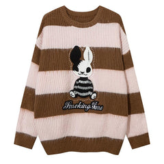 Noir Bunny Loose Sweater