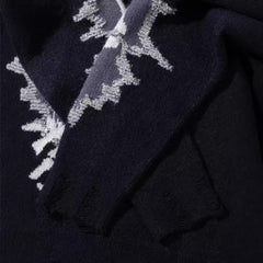 Skull Door Jacquard Sweater