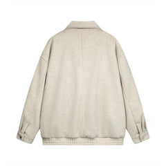 American Style Basic Woolen Jacket
