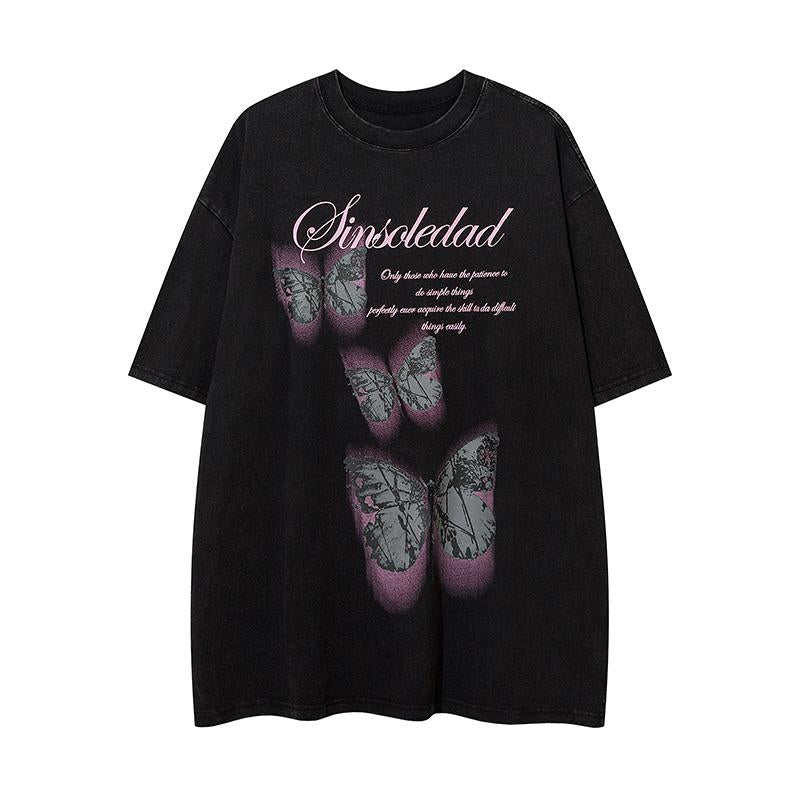 Broken Butterflies Loose Tee