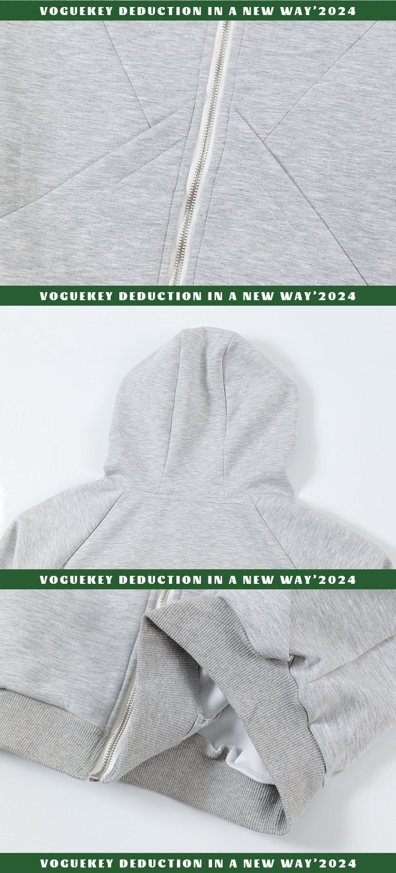 Autumn Basic Sweatshirt Jacket