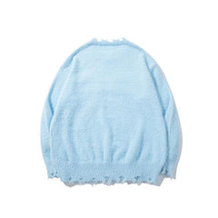 Retro Bow Knit Sweater