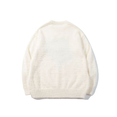 Snake-Shaped Love Crewneck Sweater