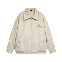 American Style Basic Woolen Jacket
