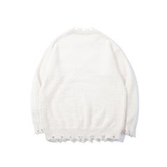 Retro Bow Knit Sweater