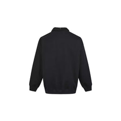 Retro Polo Buttoned Wool Sweater