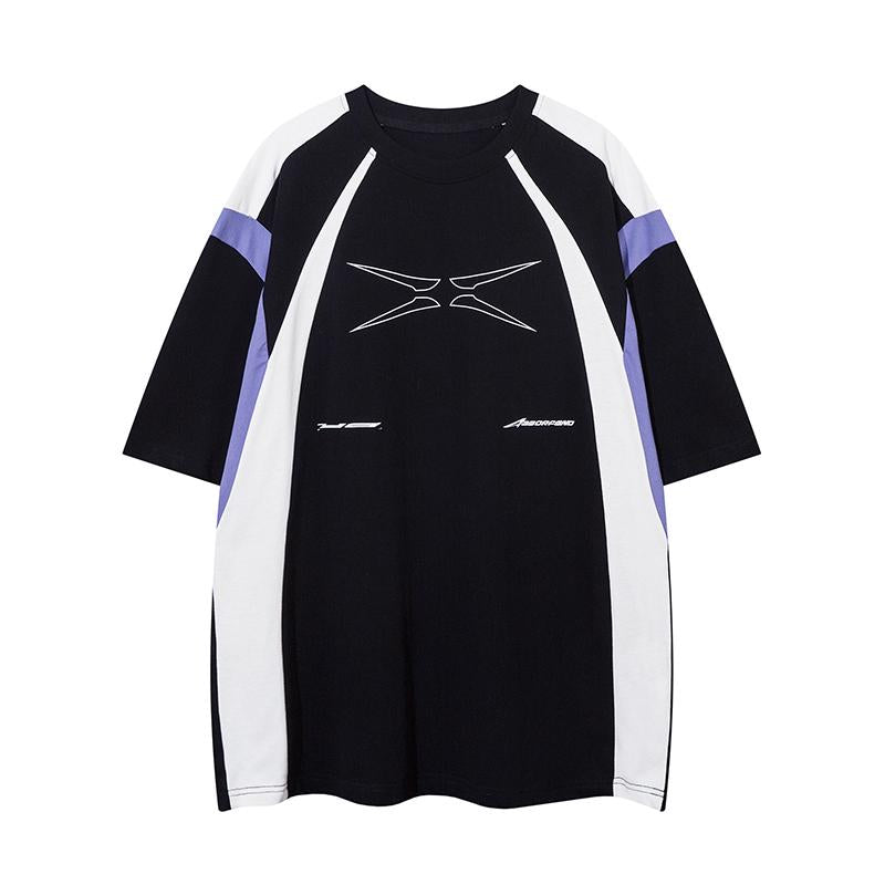 Y2k Double Colored Oversized Jersey