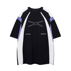 Y2k Double Colored Oversized Jersey