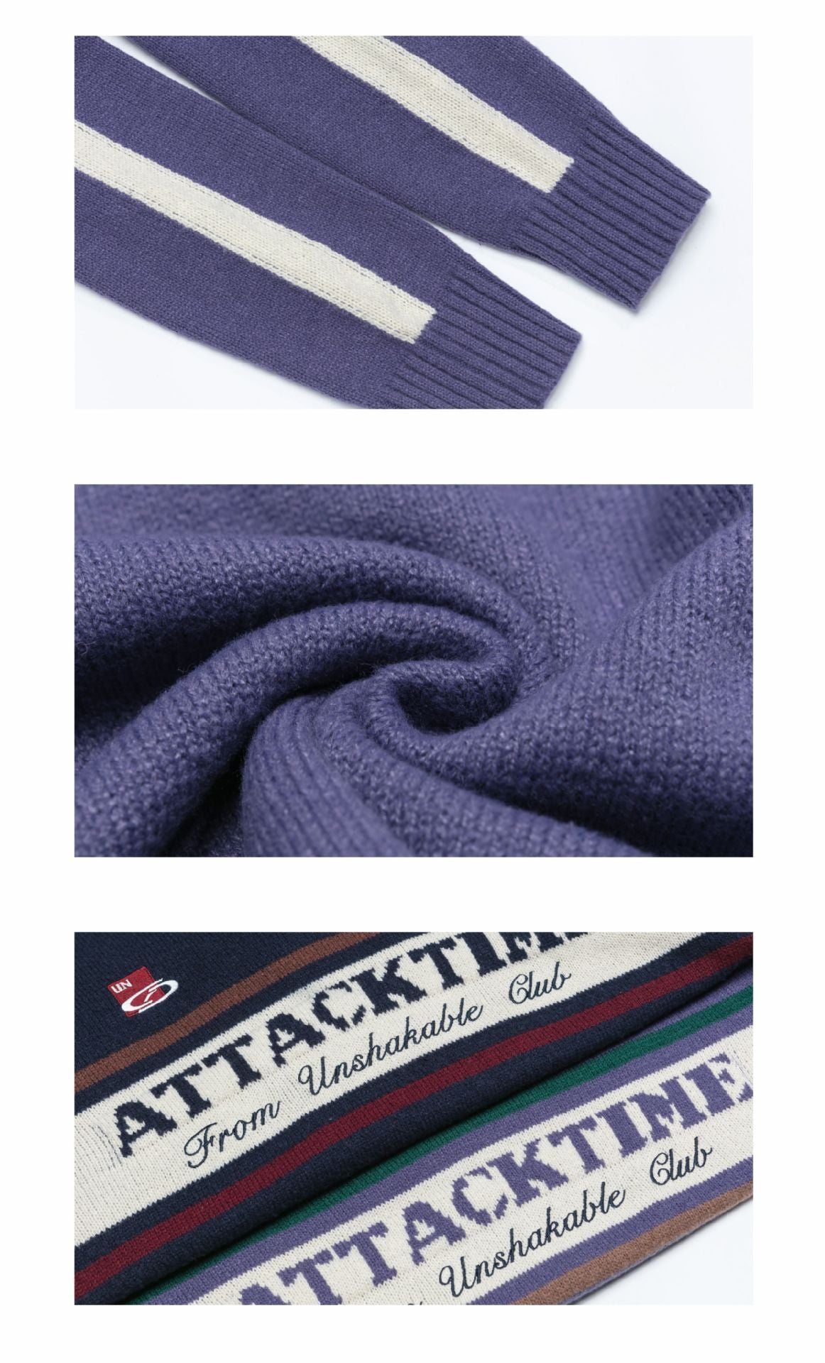 Attack Time Loose Sweater
